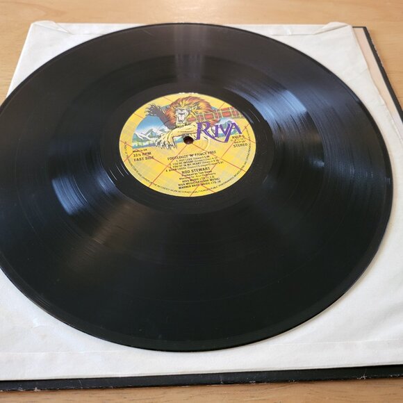 ROD STEWART Foot Loose and Fancy Free LP Vinyl 1977 Riva RVLP 5 Made England LP1 - Picture 7 of 8